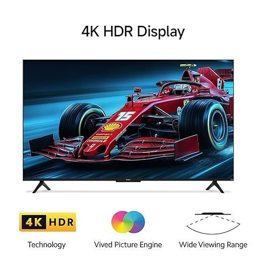 Redmi Xiaomi 108 cm (43 inch) F Series Ultra HD 4K LED Smart Fire TV L43MA-FVIN